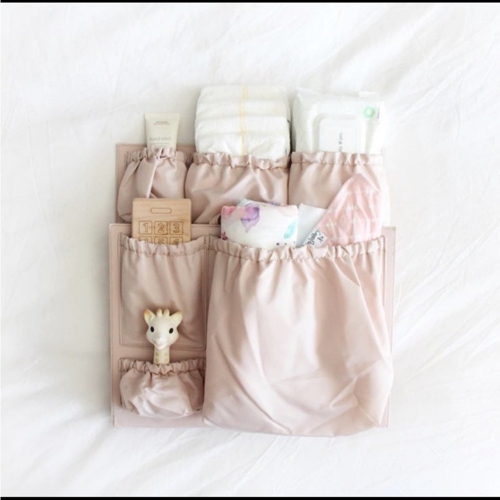 Tote Savvy beige organizer